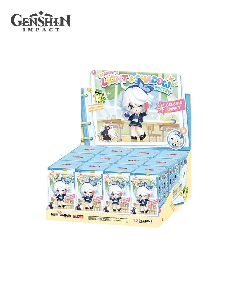 Genshin Impact Academy's Light and Shadow Poetry Chibi Figure Blind Box (1/12)