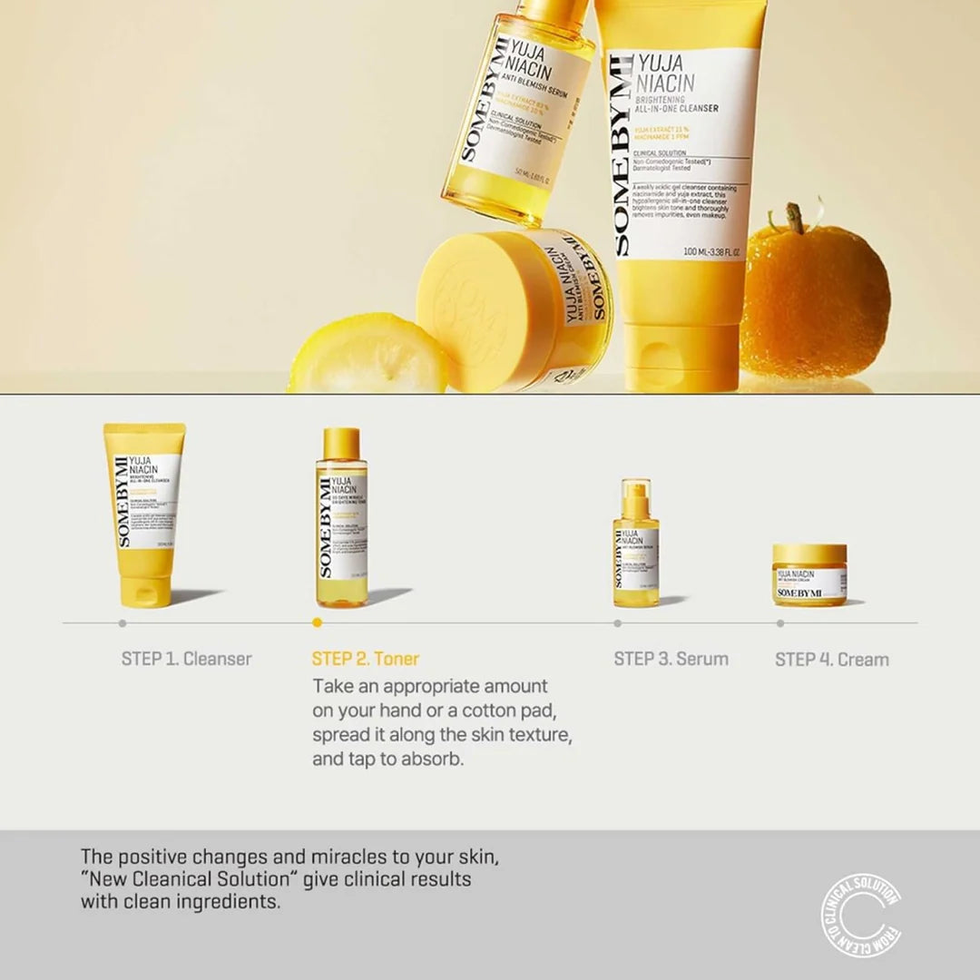 SOME BY MI Yuja Niacin 30 Days Miracle Brightening Toner [150ml]