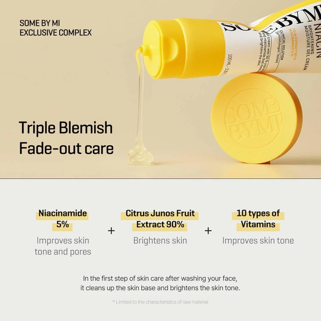 SOME BY MI Yuja Niacin Brightening Moisture Gel Cream [100ml]