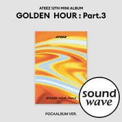 ATEEZ 12th Mini Album "GOLDEN HOUR : Part.3"  (Poca ver.) with Soundwave POB