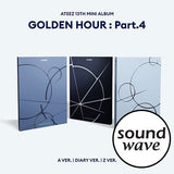 ATEEZ 13th Mini Album "GOLDEN HOUR : Part.4" with Soundwave POB