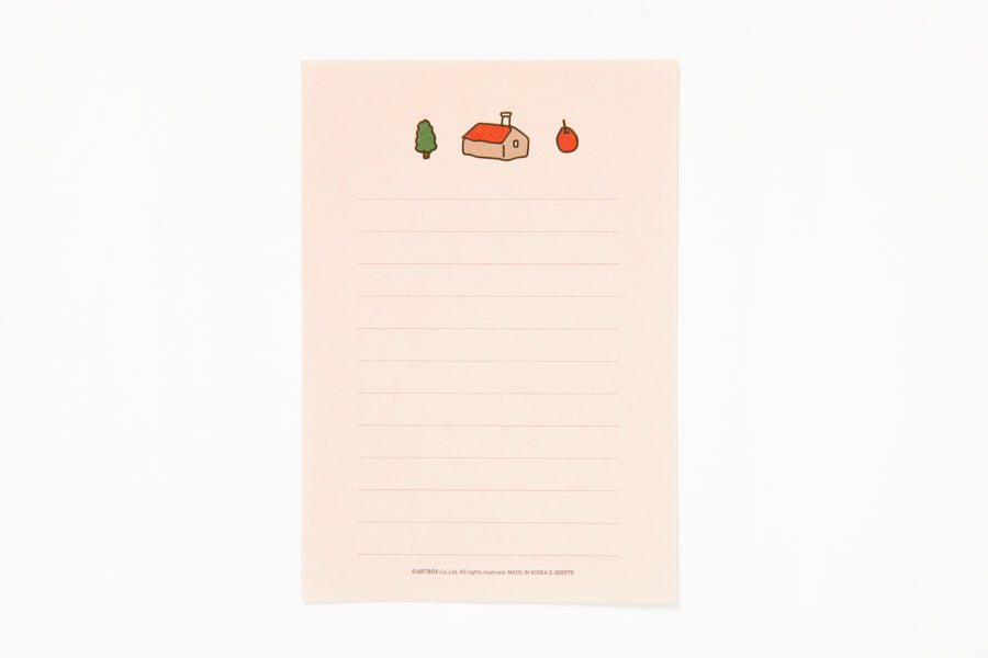 Mini Letter Set House