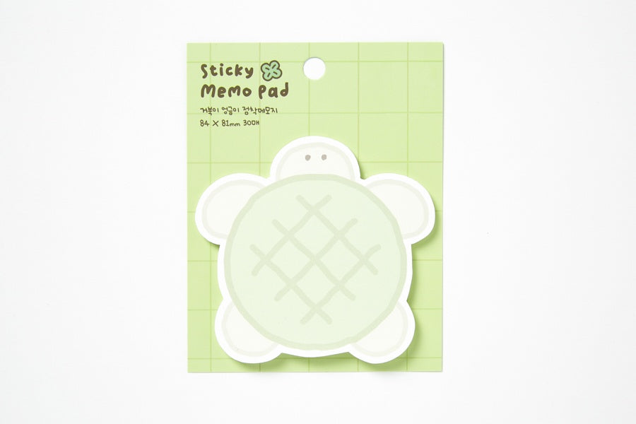 STICKY MEMO TURTLE DIE-CUT – Amuse Ground