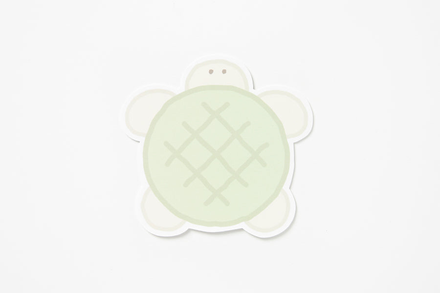 STICKY MEMO TURTLE DIE-CUT – Amuse Ground