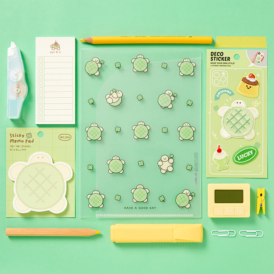Sticky Turtle STICKY MEMO TURTLE DIE-CUT – Amuse Ground
