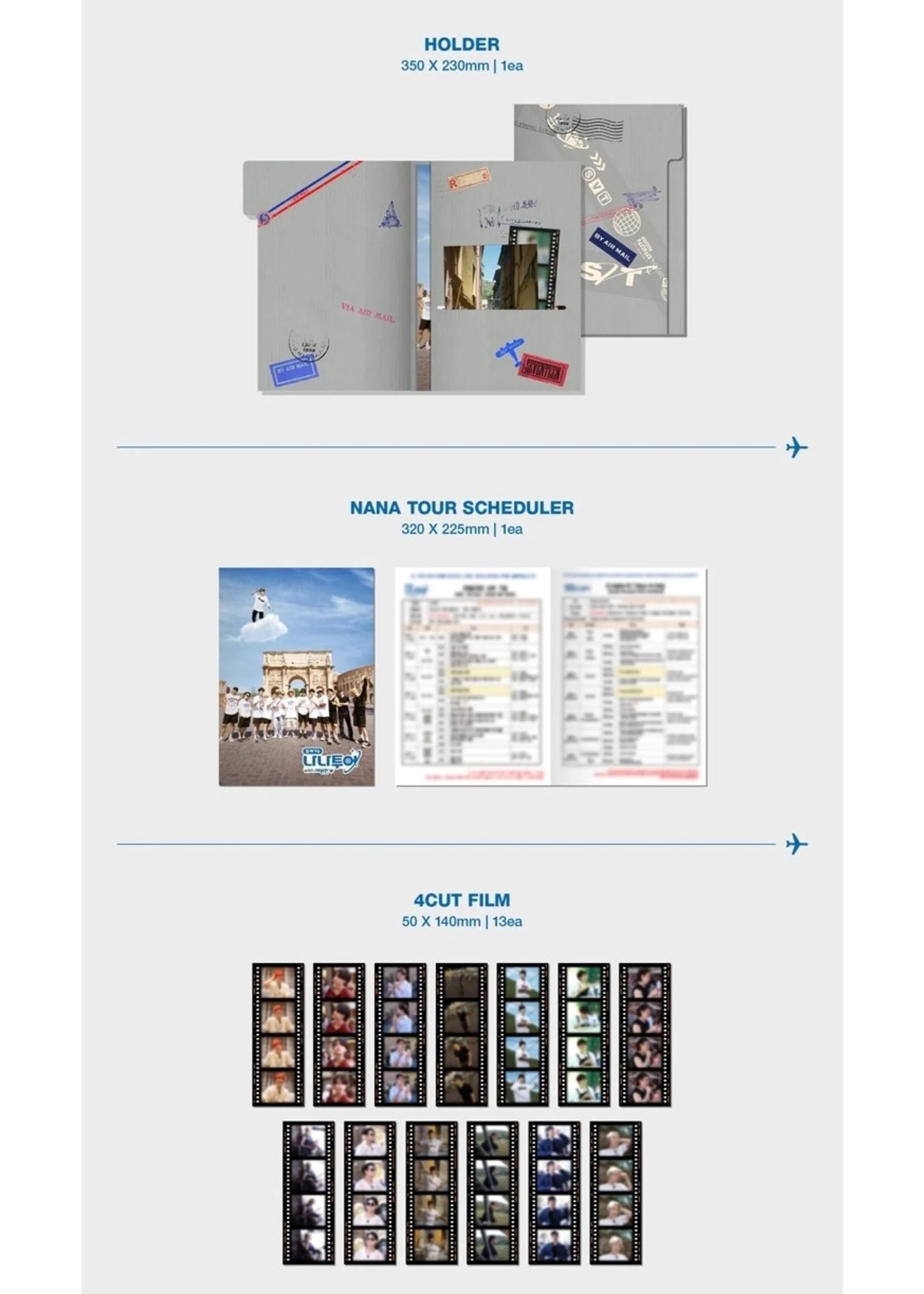 Seventeen NANA TOUR with Seventeen 2024 Moment Package Amuse Ground