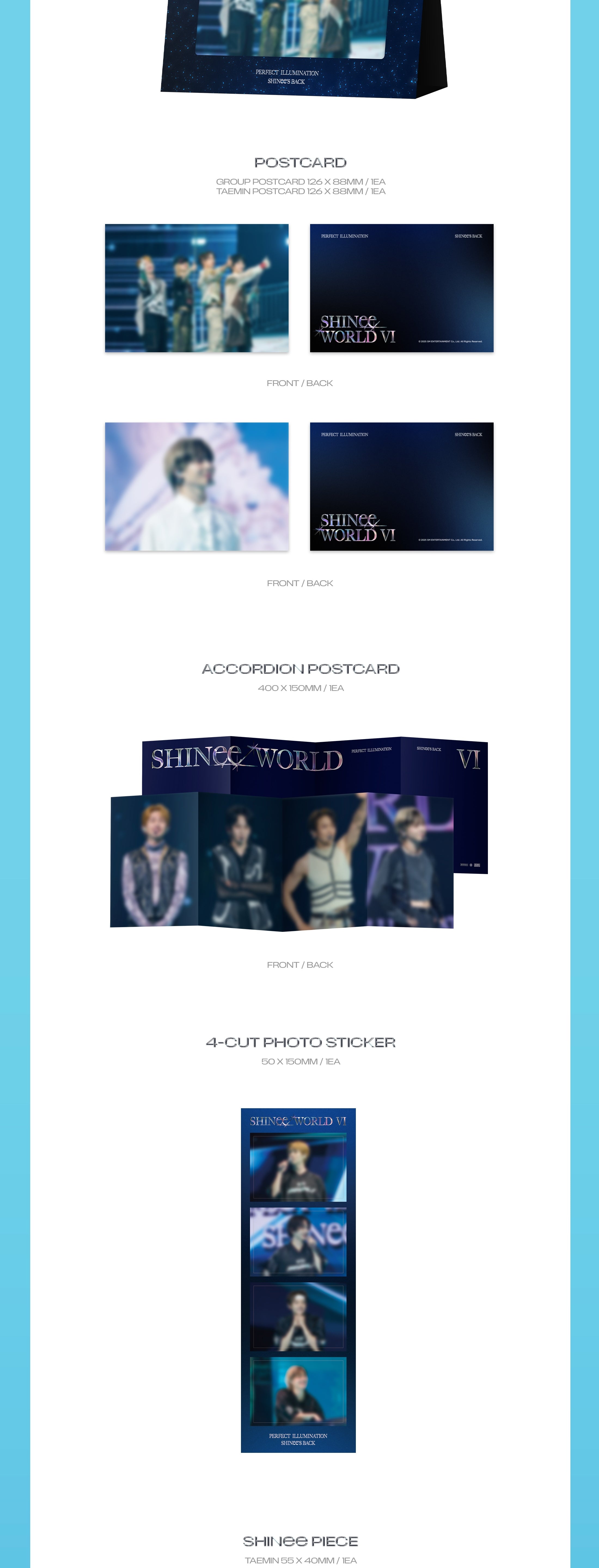 SHINEE - WORLD VI [PERFECT ILLUMINATION : SHINEE'S BACK] DVD (TAEMIN Ver.)