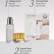 SUNGBOON EDITOR Deep Collagen Power Boosting Cream In Serum [30ml]
