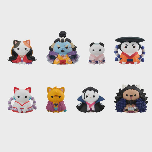 Megahouse Mega Cat Project One Piece Nyan Piece Nyan! Luffy and Wano Country Arc Blind Box