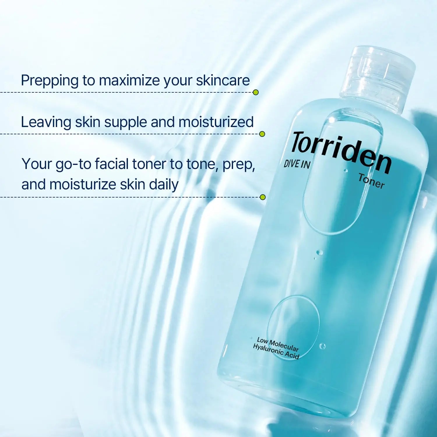 Torriden DIVE-IN Low Molecule Hyaluronic Acid Toner [300ml]