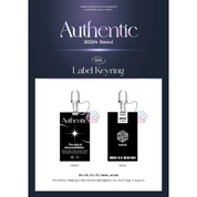TRIPLES - LABEL KEYRING [AUTHENTIC]