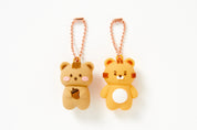 KEY RING SET TIGER SQUIRREL