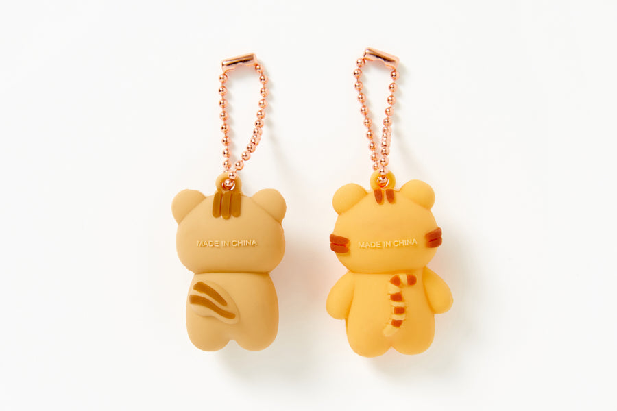 KEY RING SET TIGER SQUIRREL
