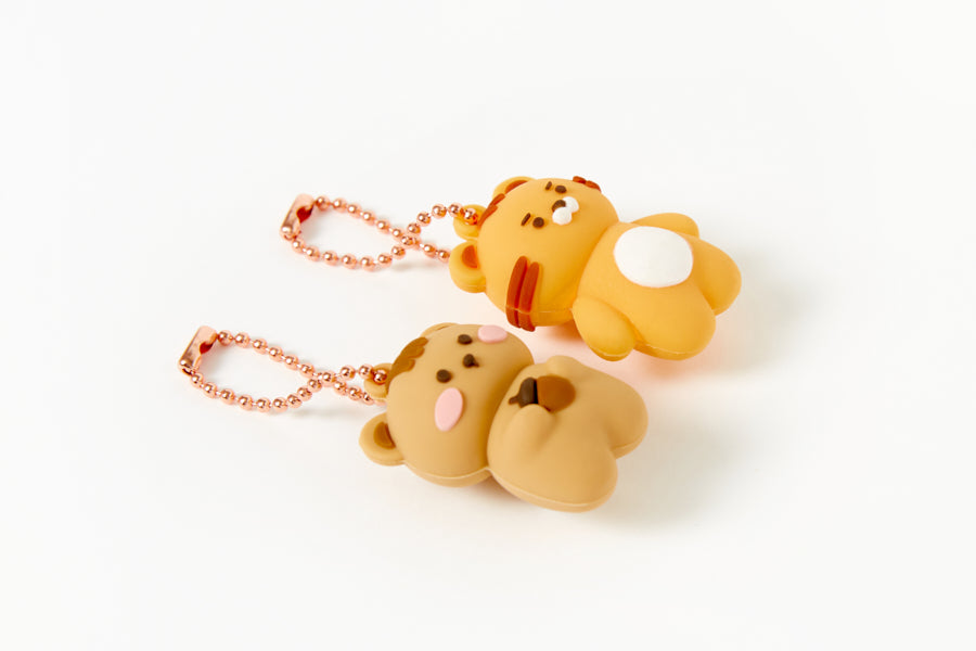KEY RING SET TIGER SQUIRREL