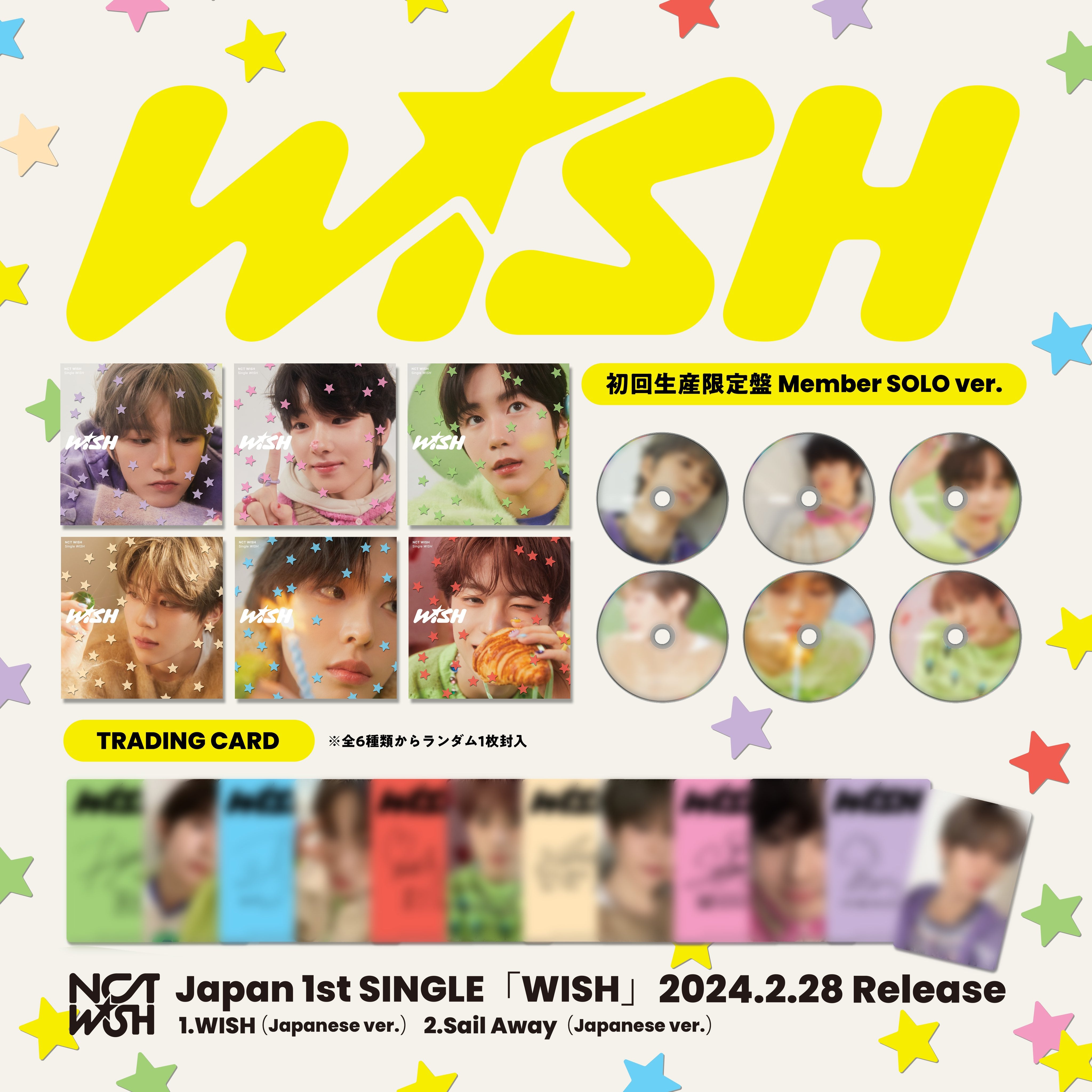 NCT WISH - 1st Japanese Single 'WISH'