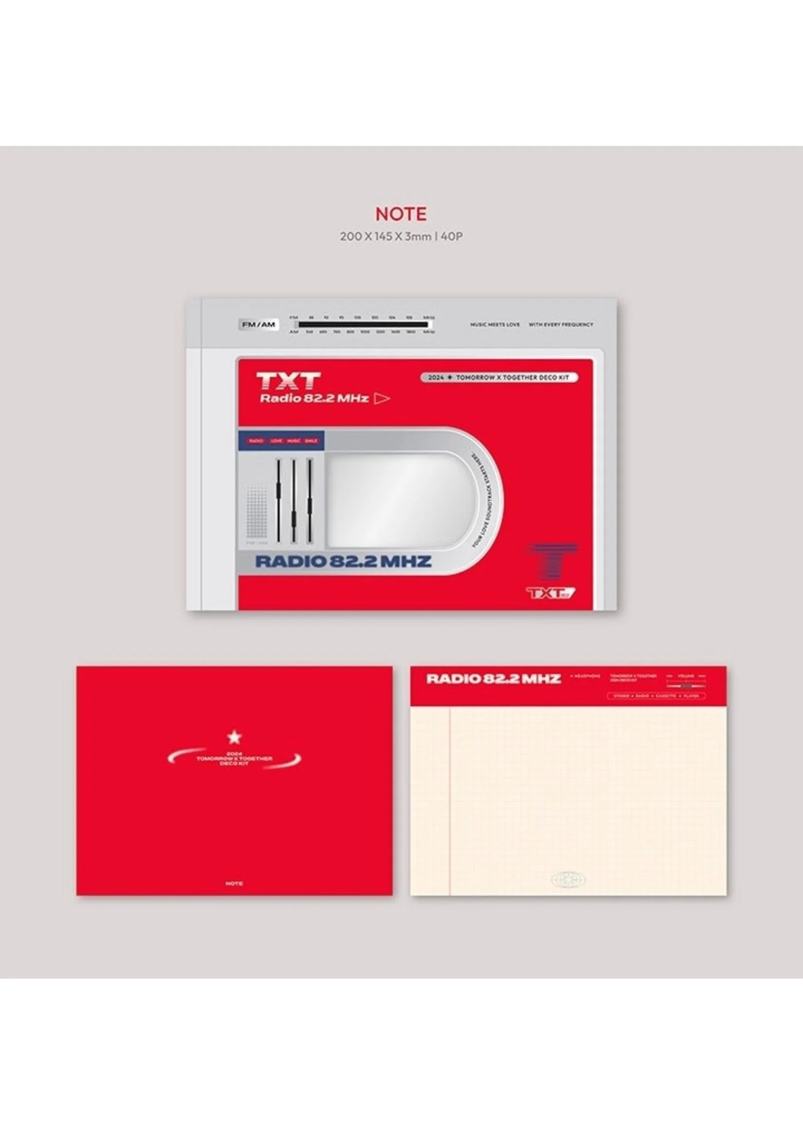 TOMORROW X TOGETHER (TXT) 2024 DECO KIT
