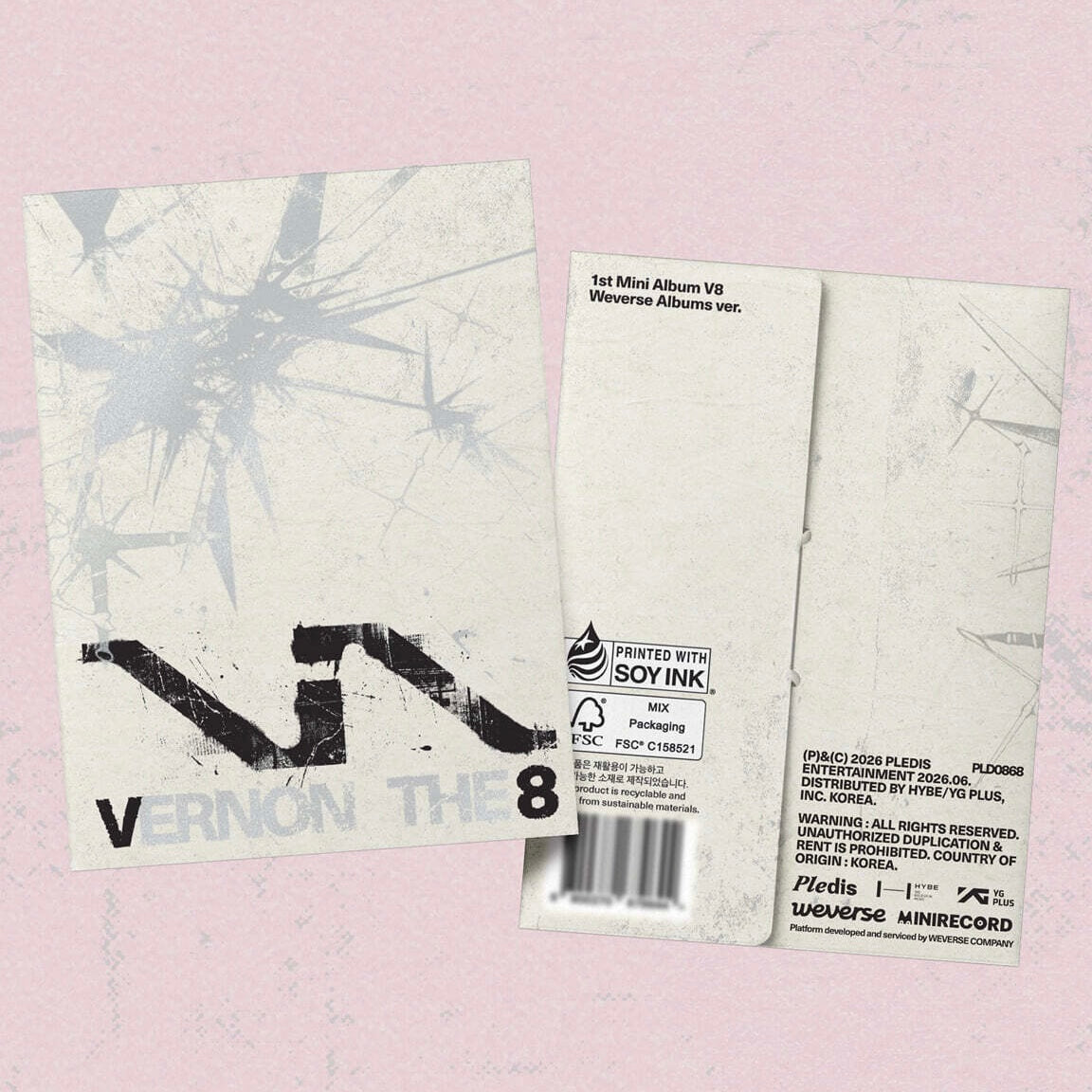 V8 (SEVENTEEN) - 1ST MINI ALBUM [V8] WEVERSE ALBUMS VER.