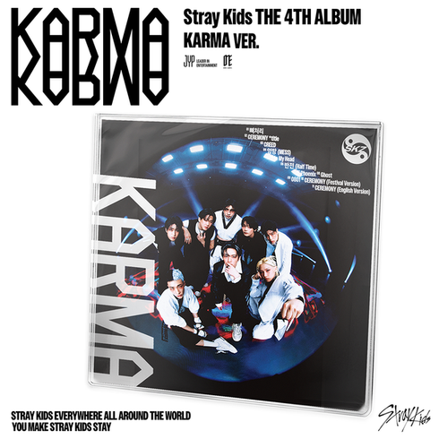 [PRE-ORDER] Stray Kids 4th Album "KARMA" (KARMA Ver.) [Limited Edition] + Soundwave POB