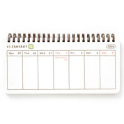 Artbox 2026 Goldfish Weekly Planner – “What a Lovely Day”