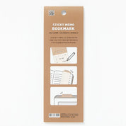 Weekly Sticky Memo Bookmark