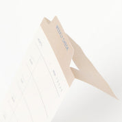 Weekly Sticky Memo Bookmark