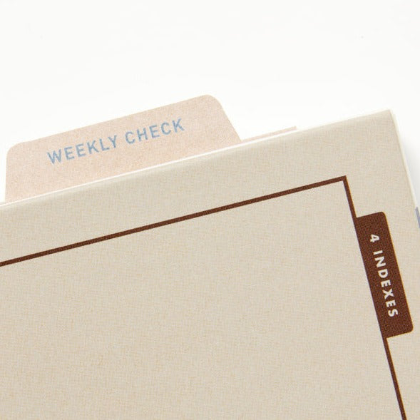 Weekly Sticky Memo Bookmark