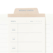 Weekly Sticky Memo Bookmark