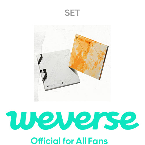 [PRE-ORDER] [WEVERSE POB] (SEVENTEEN) V8 – 1st Mini Album [V8] (Set)