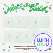 [Pre-Order] ZEROBASEONE - The 1st Full Album [NEVER SAY NEVER] (Digipack Ver.) + WITHMUU POB
