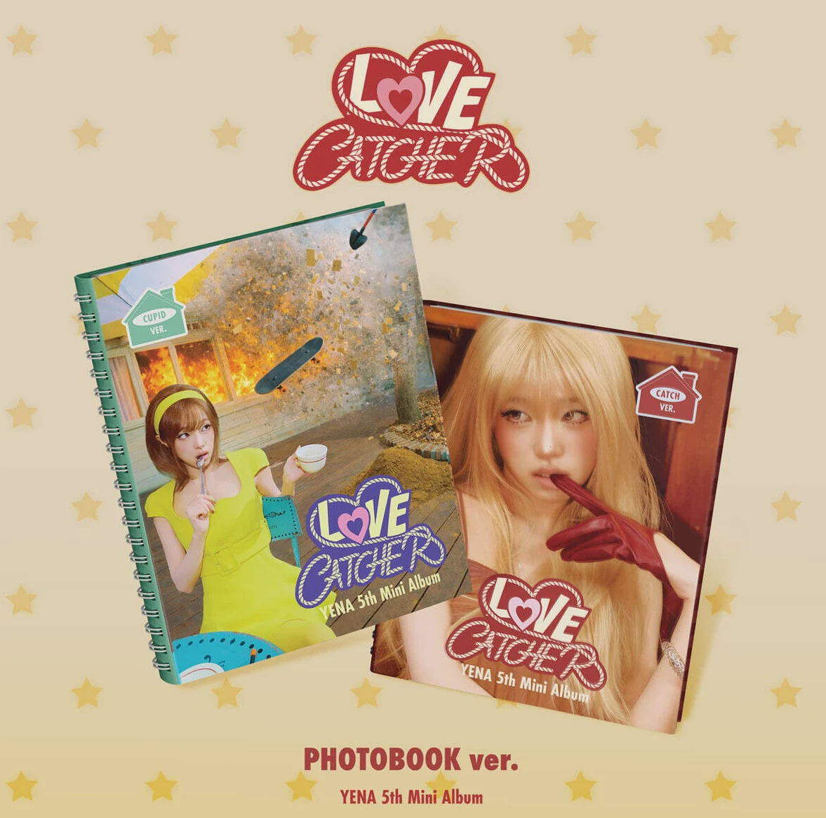 CHOI YE NA - 5TH MINI ALBUM [LOVE CATCHER] (PHOTOBOOK VER.)