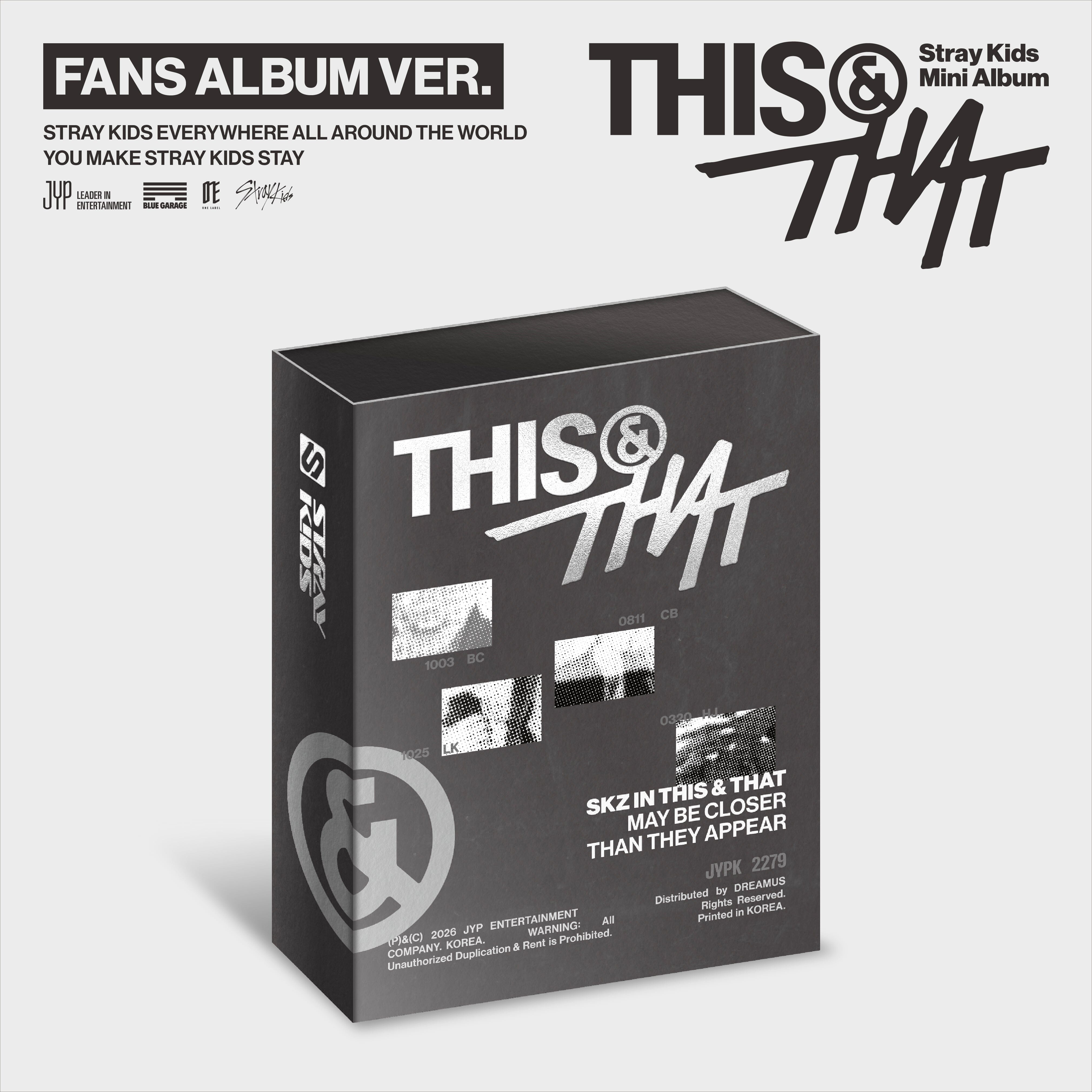Stray Kids - THIS & THAT (Fans Album Ver.)