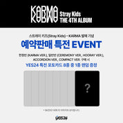 [PRE-ORDER] [YES24 POB] STRAY KIDS - 4TH ALBUM [KARMA] (COMPACT VER.)