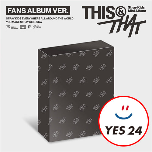 [PRE-ORDER] [YES24 POB] Stray Kids – Mini Album [THIS & THAT] (FANS ALBUM VER.)