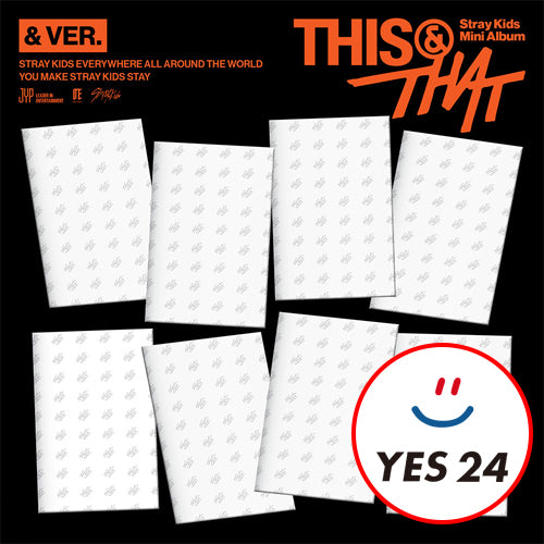 [PRE-ORDER] [YES24 POB] Stray Kids – Mini Album [THIS & THAT] (& VER.) (RANDOM)