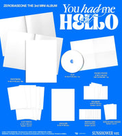 [Pre-Order] ZeroBaseOne - 3rd Mini Album 'You Had Me At Hello' + WITHMUU POB
