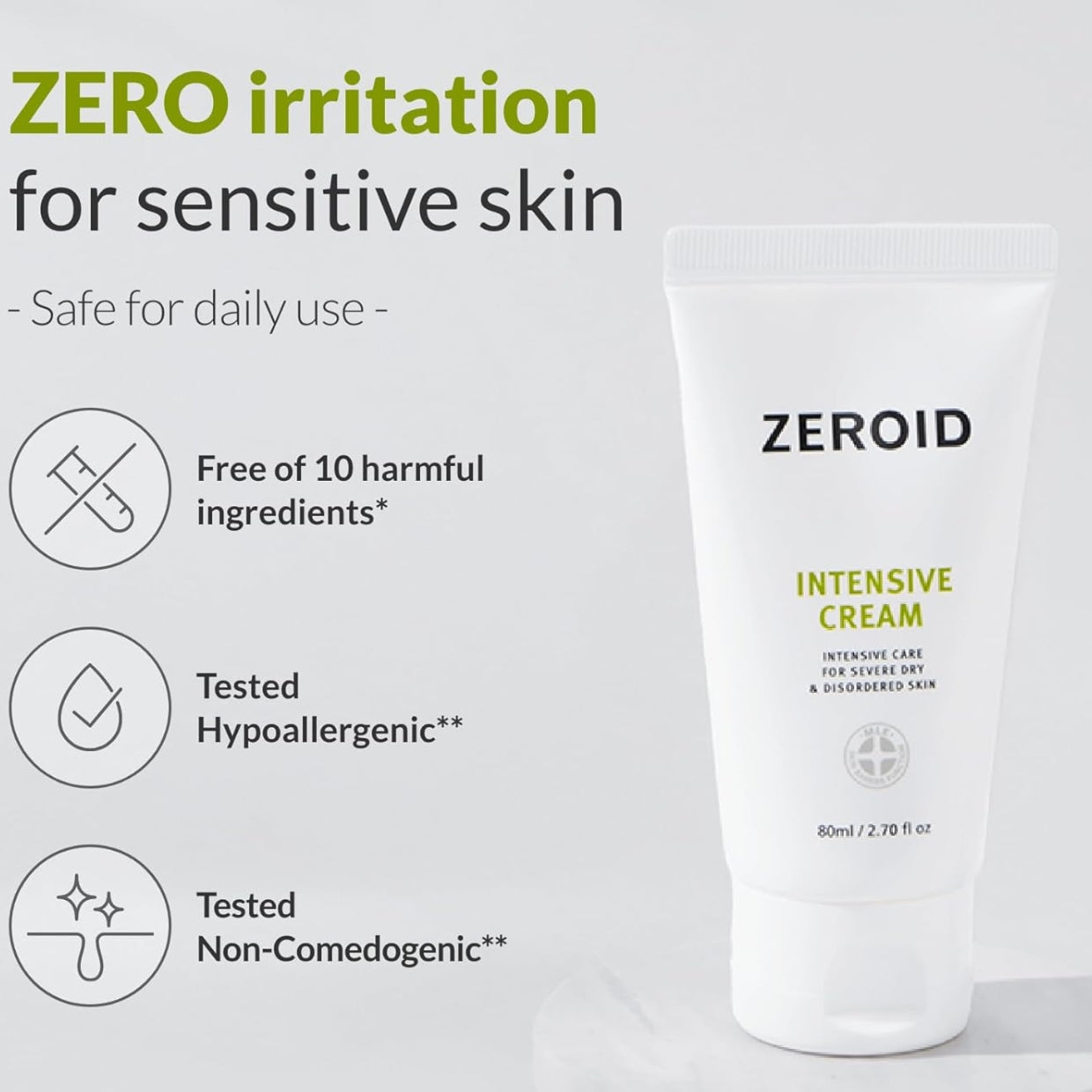 ZEROID Intensive Cream [80ml]