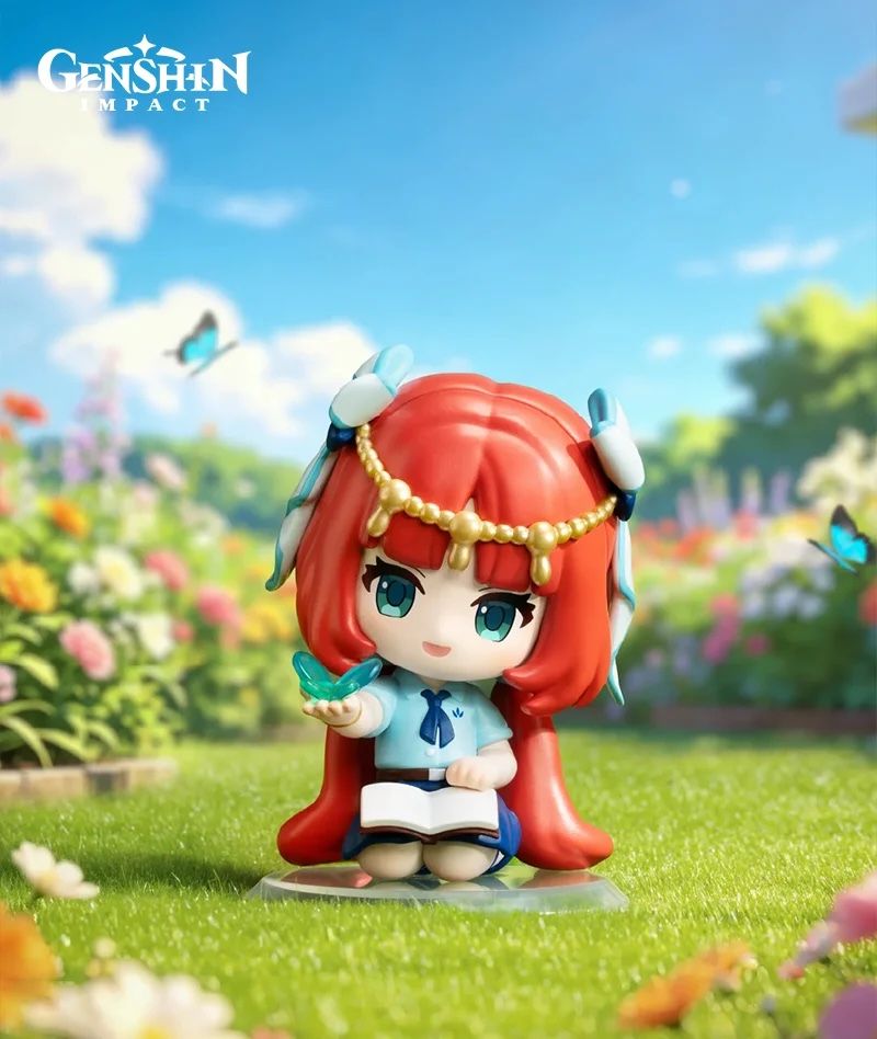 Genshin Impact Academy's Light and Shadow Poetry Chibi Figure Blind Box (1/12)