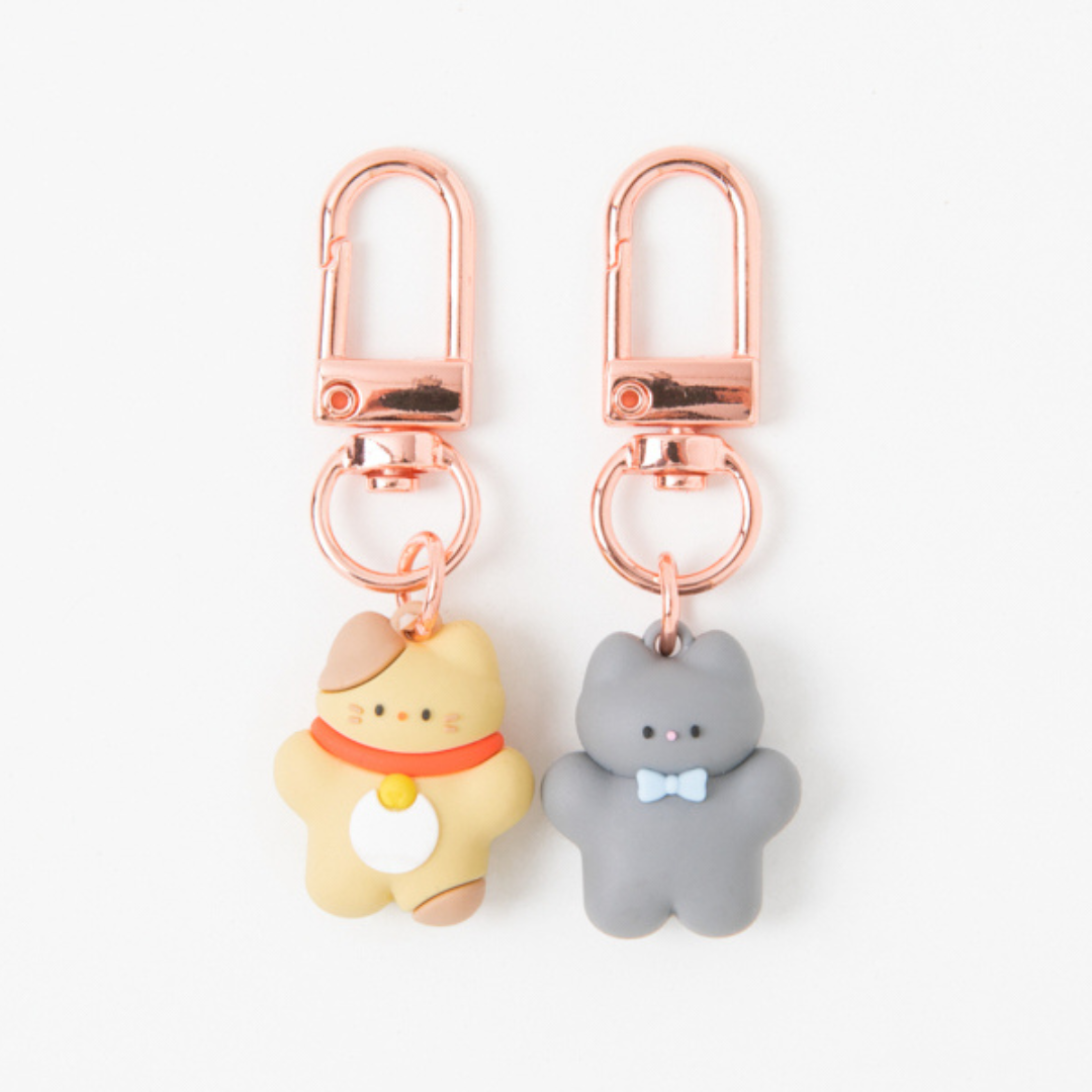 KEY RING SET CAT FRIENDS