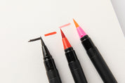 Calligraphy Brush Pen Set Pink