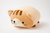 Cushion Lying Brown Cat