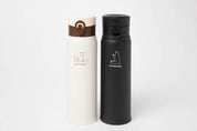 Button Tumbler: Black Bear (450ml)