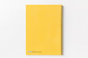 Spring Notebook Set Yellow A5