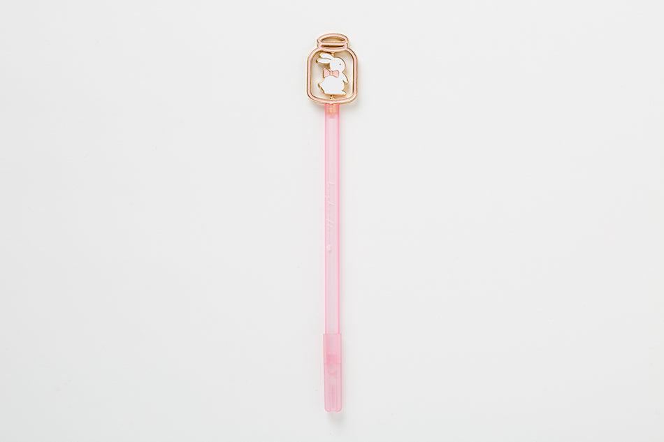 Spin Charm Pen Bunny