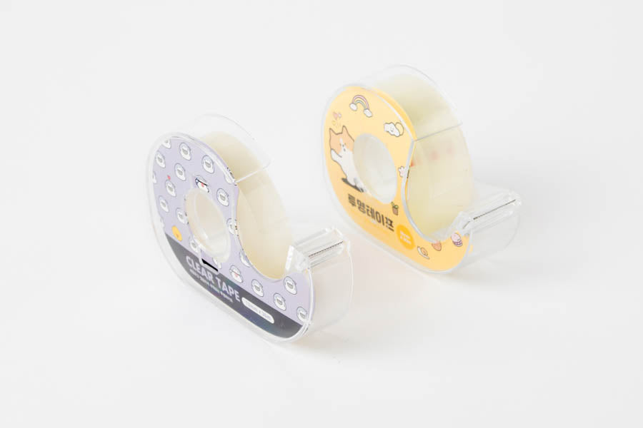 Clear Tape 18mm X 30m Shiba Yellow