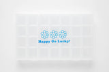 Multi Purpose Container 28 Compartments Blue Flower
