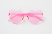 Heart Glasses Pink