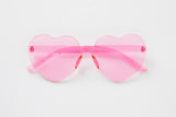 Heart Glasses Pink