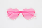Heart Glasses Pink