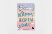 Foil Balloon Birthday Gradient