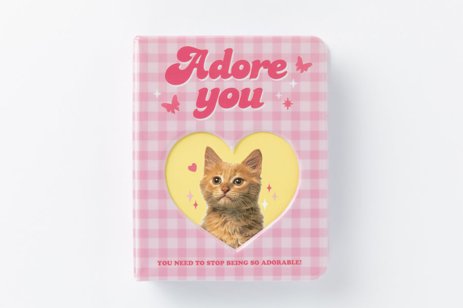 Photo Album 'Adore You' Cat Pink